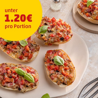 Pizzabrötchen aus der Heißluftfritteuse