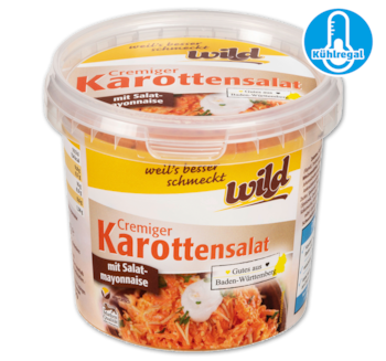 WILD Cremiger Karottensalat 1.79