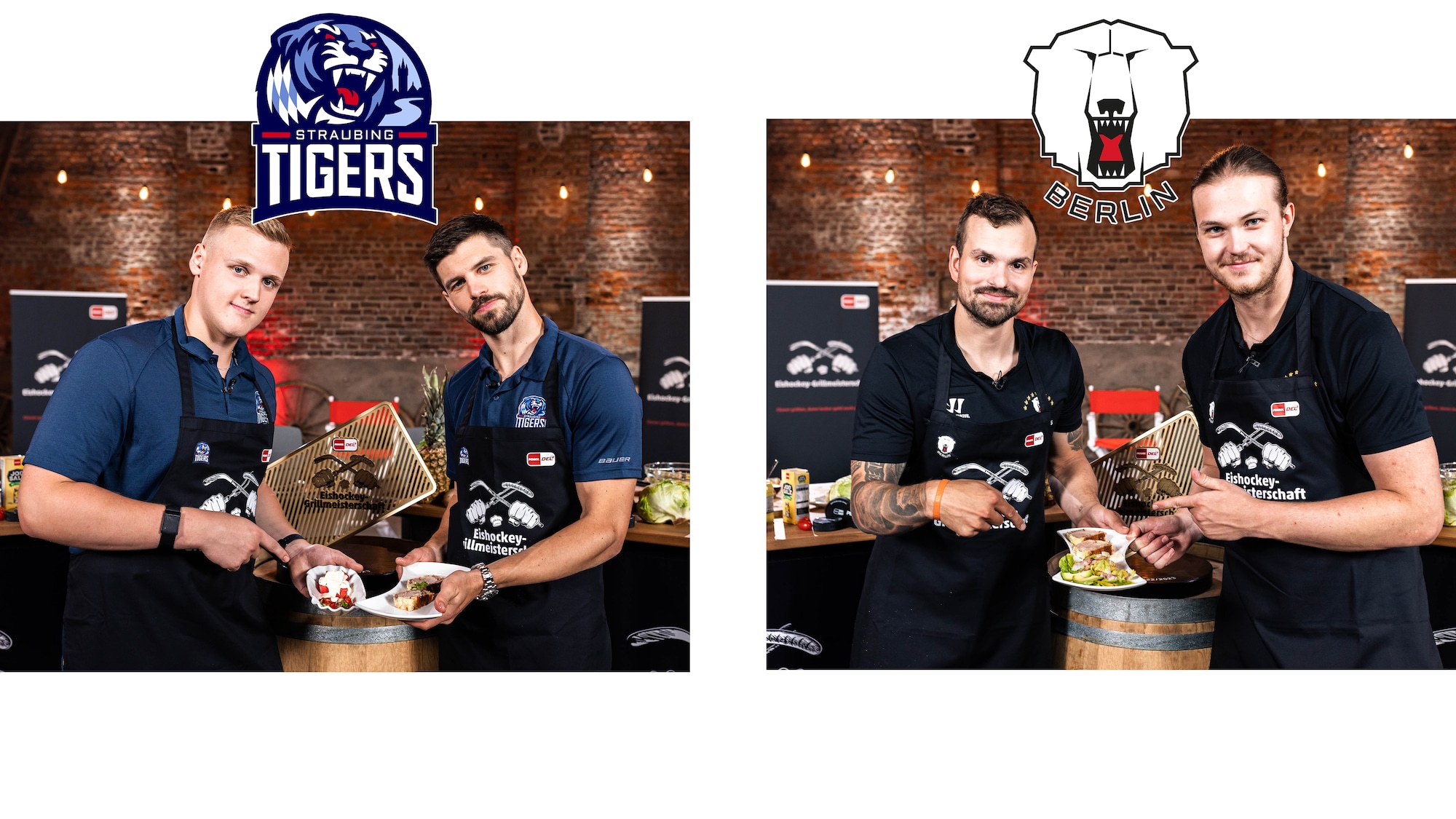 Dieses Bild zeigt die Profis mit unseren Schweinefilet im Blätterteigmantel.