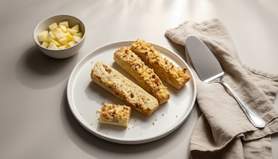 Apfel-Cheescake Foccacia