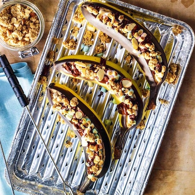 Griechisches Joghurt-Eis mit Honignüssen