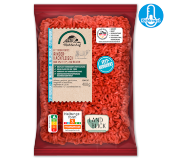 MÜHLENHOF Frisches Rinder-Hackfleisch 5.49