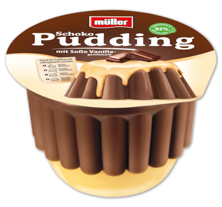 MÜLLER Pudding mit Soße 0.99
